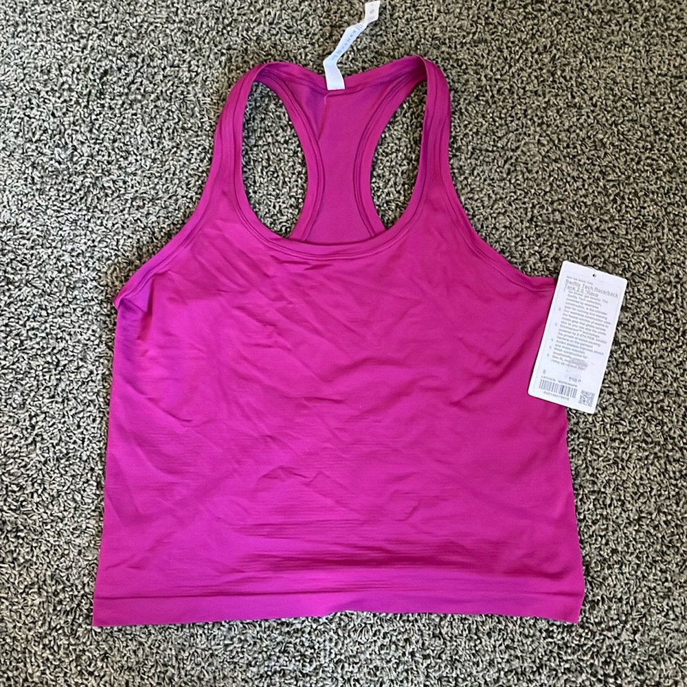 Lululemon women’s size 8 racer back tank